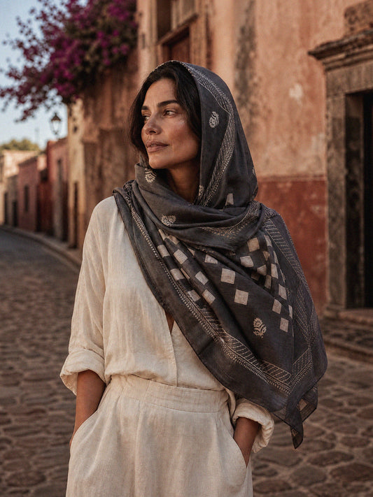 Organic Cotton Shawl