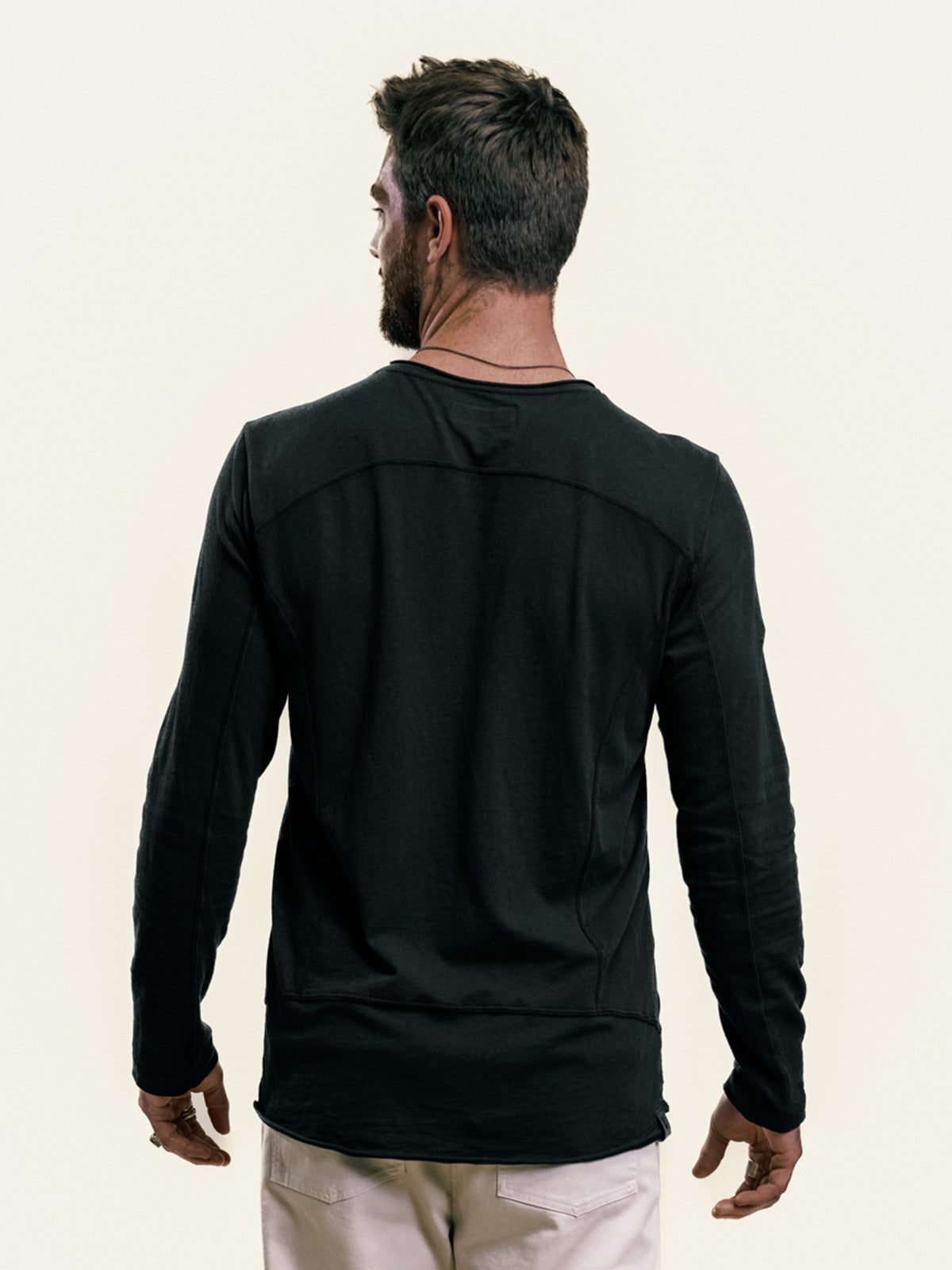 Aspen Long Sleeve | Slimming 7-Panel Crew Tee for Men – COPALA By