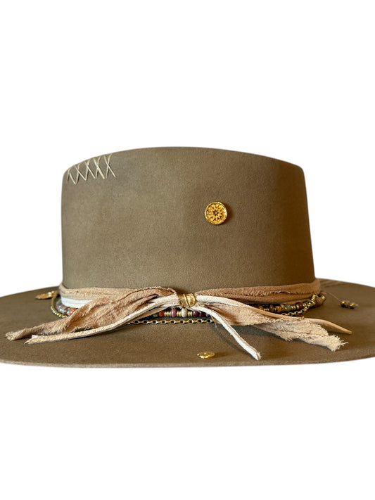 hat-band-detail-on-the-mesa-fedora-jasper-bead-strand-and-gold-chain-layered-over-a-soft-suede-tie